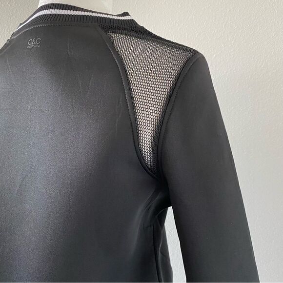 C&C California Womens Black Pullover Top SZ S NWT - Picture 9 of 15